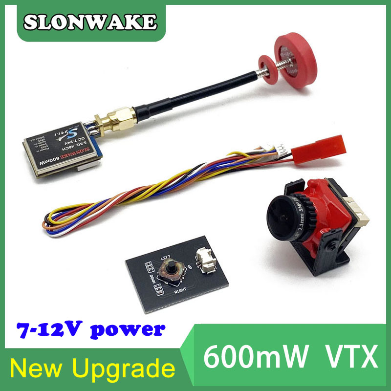 Rc Transmitter - 5.8G 48CH 600mW قابل للتعديل VTX-CAM