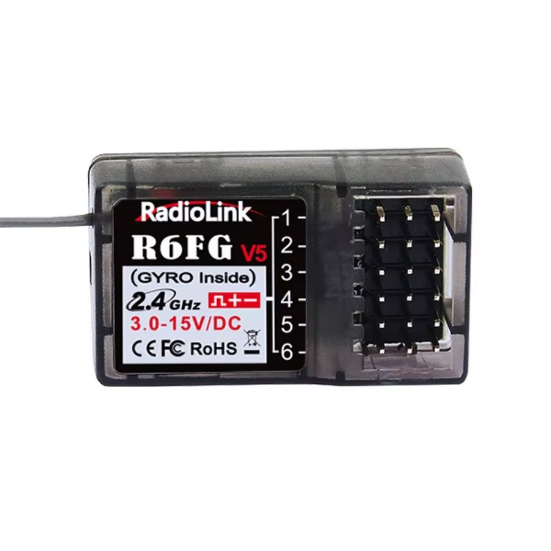 Radio Transmitter 2.4Ghz - جهاز استقبال Radiolink R6FG V5 6