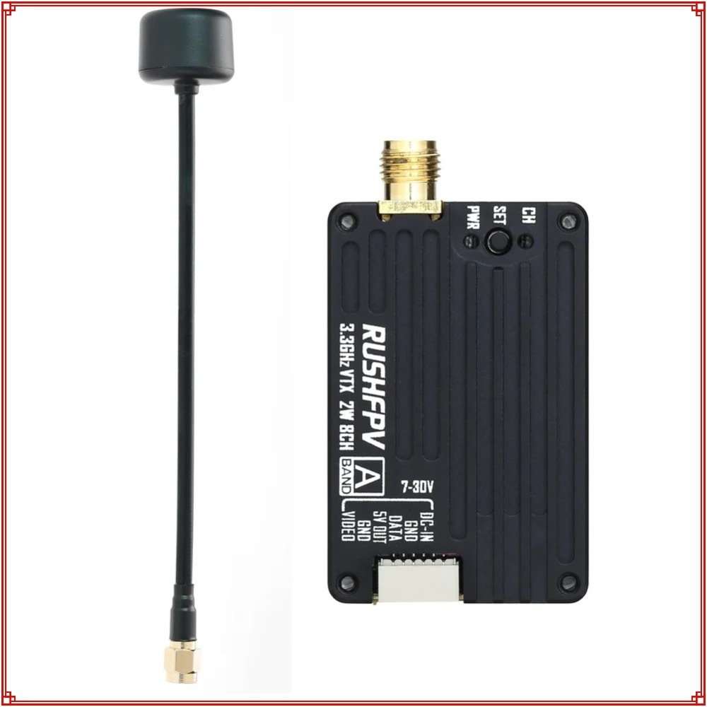 Rc Transmitter - جهاز إرسال RUSHFPV 3.3G 2W VTX