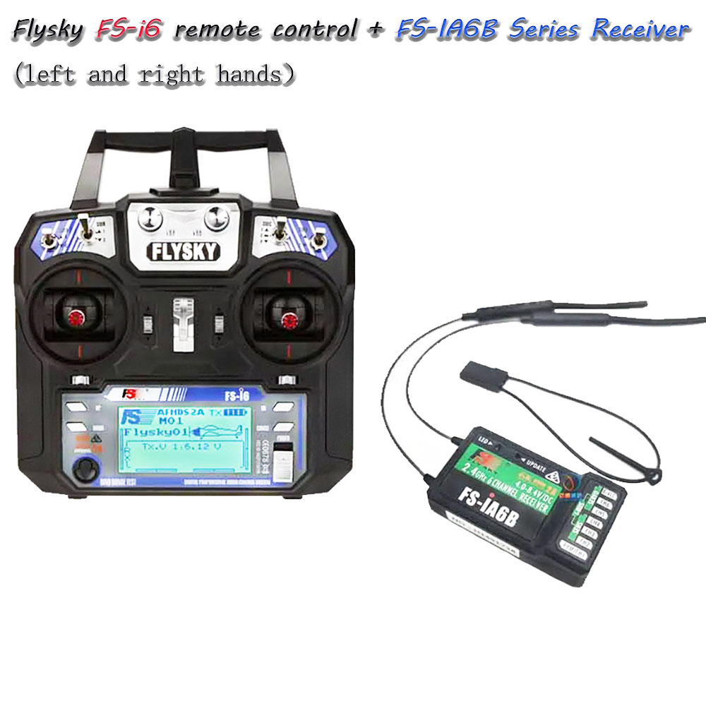 Radio Transmitter 2.4Ghz - نظام راديو FS-i6 6CH 2.4GHz AFHDS