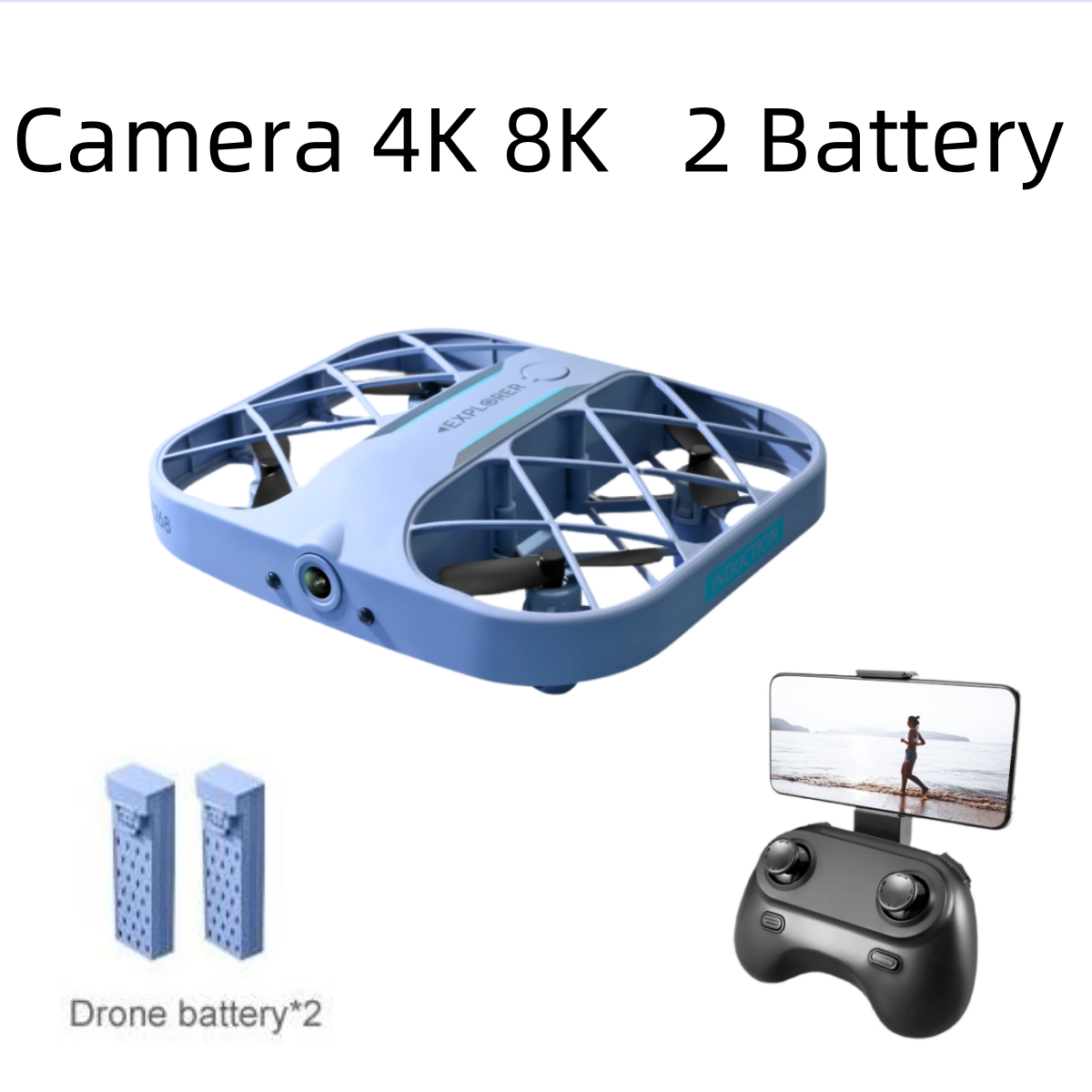 Fpv Camera - طائرة JJRC H107 FPV RC بدون