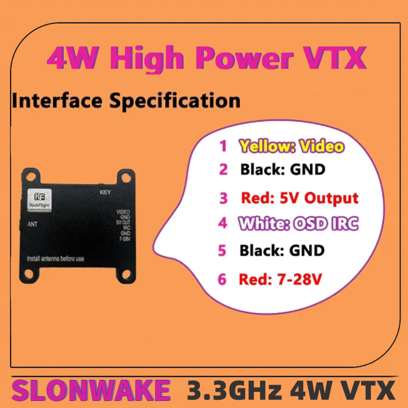 جهاز إرسال فيديو SLONWAKE FPV  - مراجعة Rc Transmitter وسعره