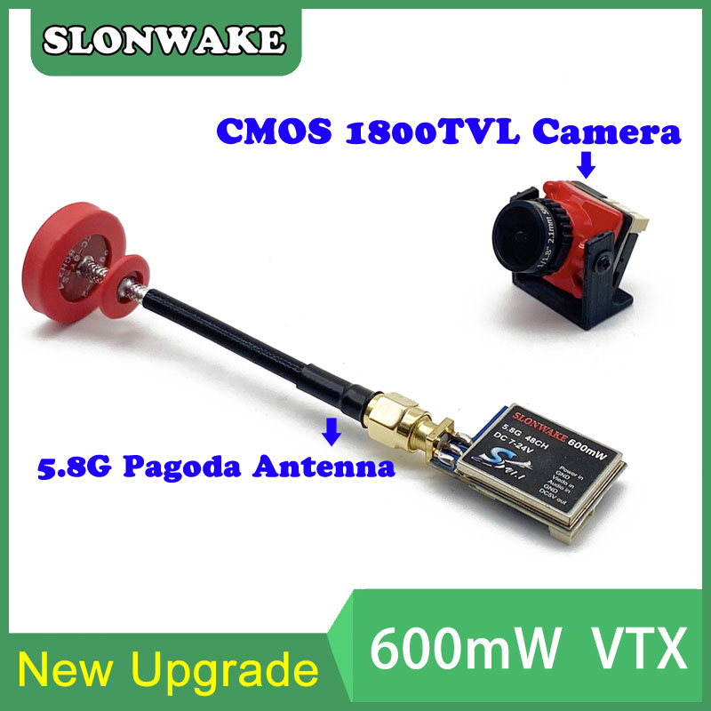 5.8G 48CH 600mW قابل للتعديل V - مراجعة Rc Transmitter وسعره