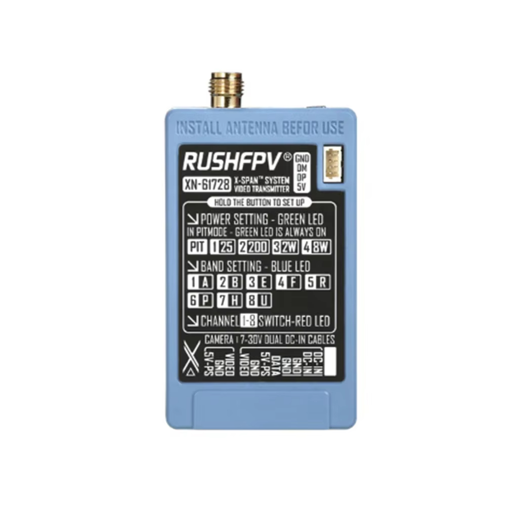 وحدة إرسال الفيديو RUSHFPV 6.1 - مراجعة Rc Transmitter وسعره