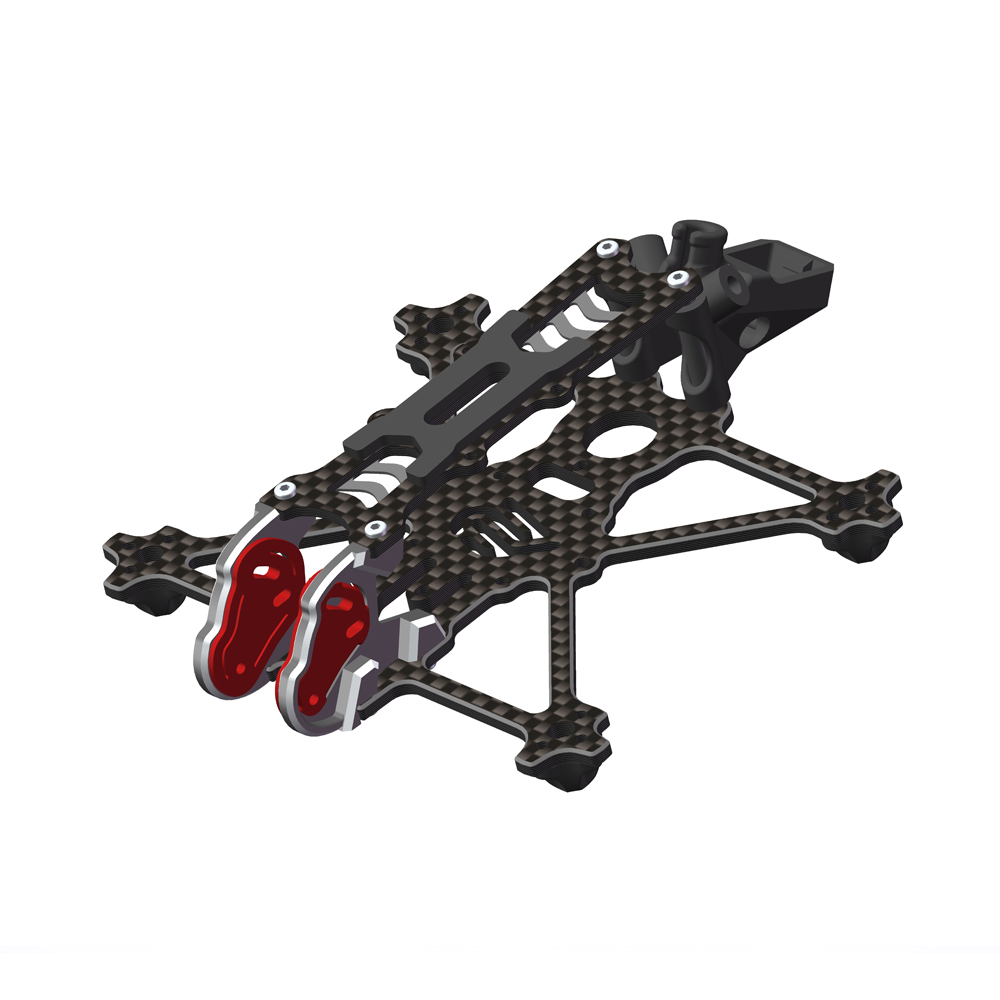 AlfaRC Fi-25 DJI O4 وحدة الهوا - مراجعة Carbon Fiber Drone Frame وسعره
