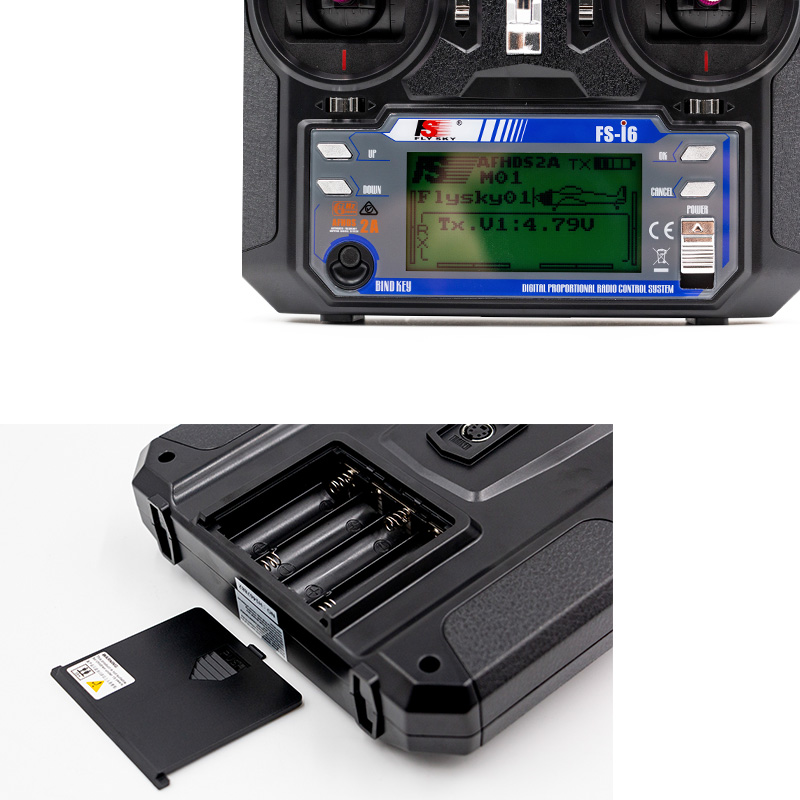 جهاز إرسال لاسلكي Flysky FS-i6 - مراجعة Radio Transmitter 2.4Ghz وسعره