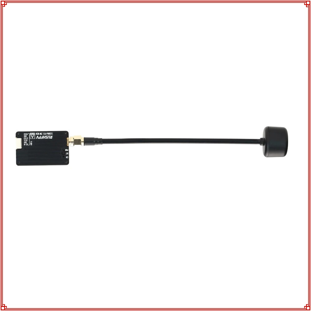 جهاز إرسال RUSHFPV 3.3G 2W VTX - مراجعة Rc Transmitter وسعره