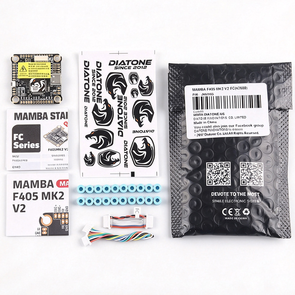مجموعة Diatone MAMBA F405MK2 F - مراجعة F405 Flight Controller وسعره