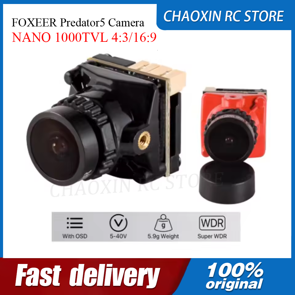 كاميرا FOXEER Predator5 NANO 1 - مراجعة Drone With Camera وسعره