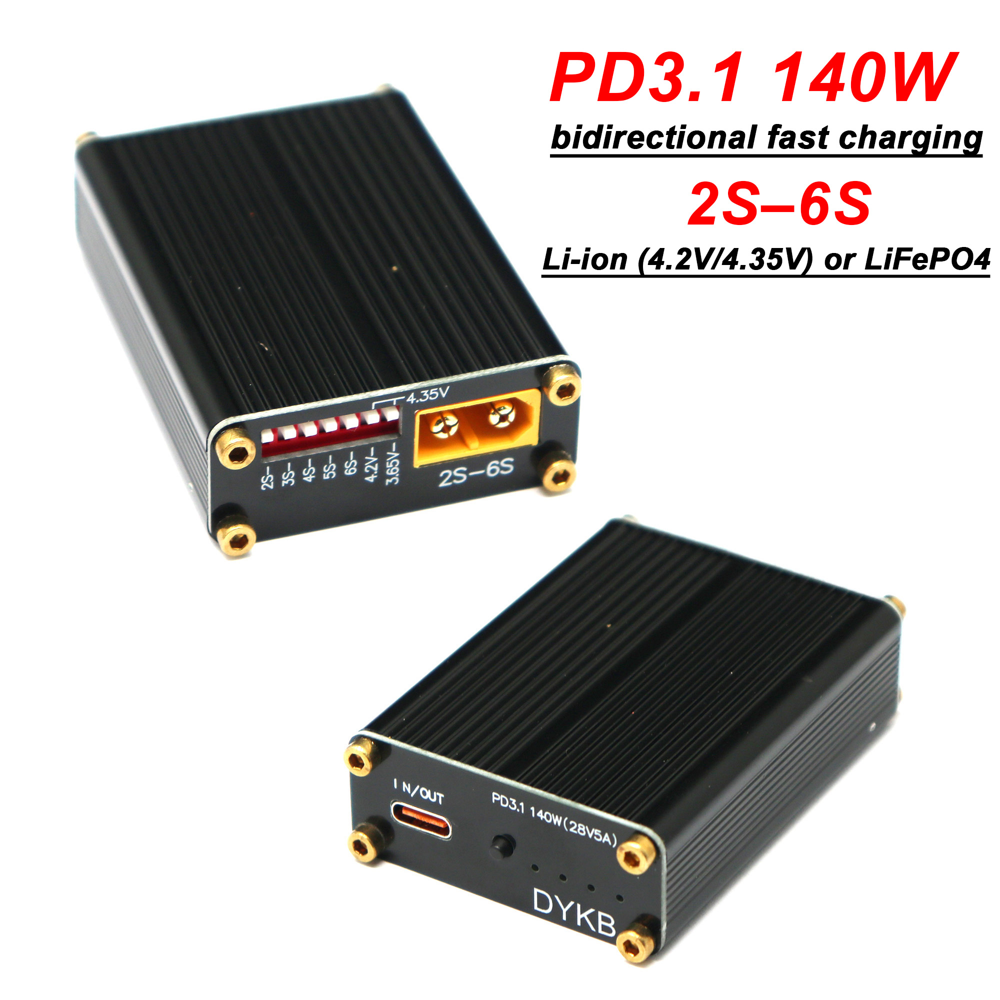 شاحن IP2366 PD3.1 بقوة 140 واط - مراجعة Balance Charger Rc وسعره