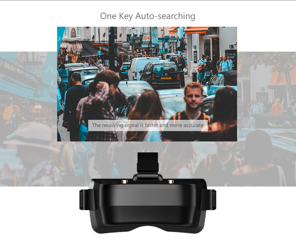 جهاز إرسال SLONWAKE 5.8G 48CH  - مراجعة Goggles Fpv وسعره