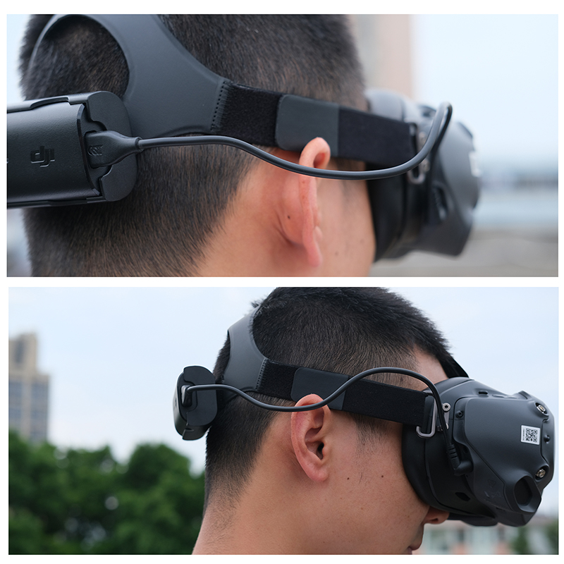 كابل شحن البطارية لنظارات DJI  - مراجعة Drone Goggles Dji وسعره