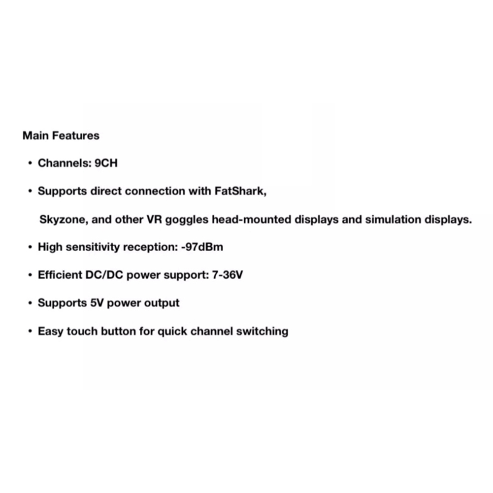 جهاز استقبال فيديو FPV بتردد 1 - مراجعة Goggles Fpv وسعره