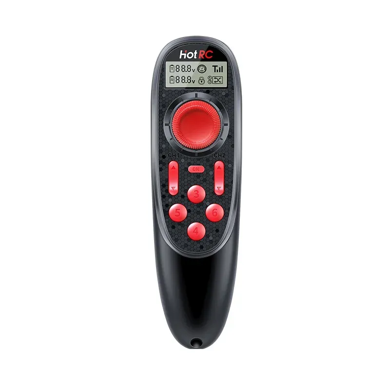 نظام راديو Hotrc Ds-600 بـ 6 ق - مراجعة Radio Transmitter 2.4Ghz وسعره