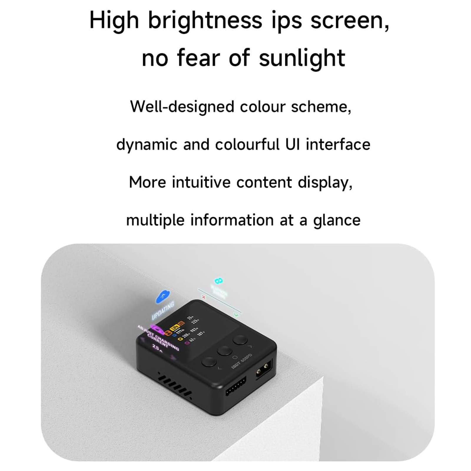 شاحن وناقل طاقة ذكي ISDT 608PD - مراجعة Balance Charger Rc وسعره