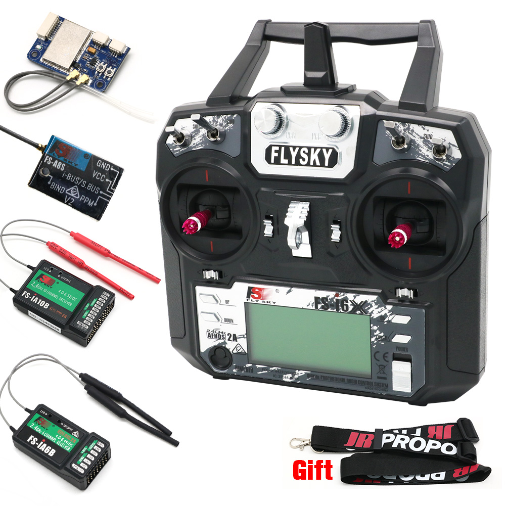 FLYSKY FS-i6X FS i6X 10CH 2.4  - مراجعة Radio Transmitter 2.4Ghz وسعره
