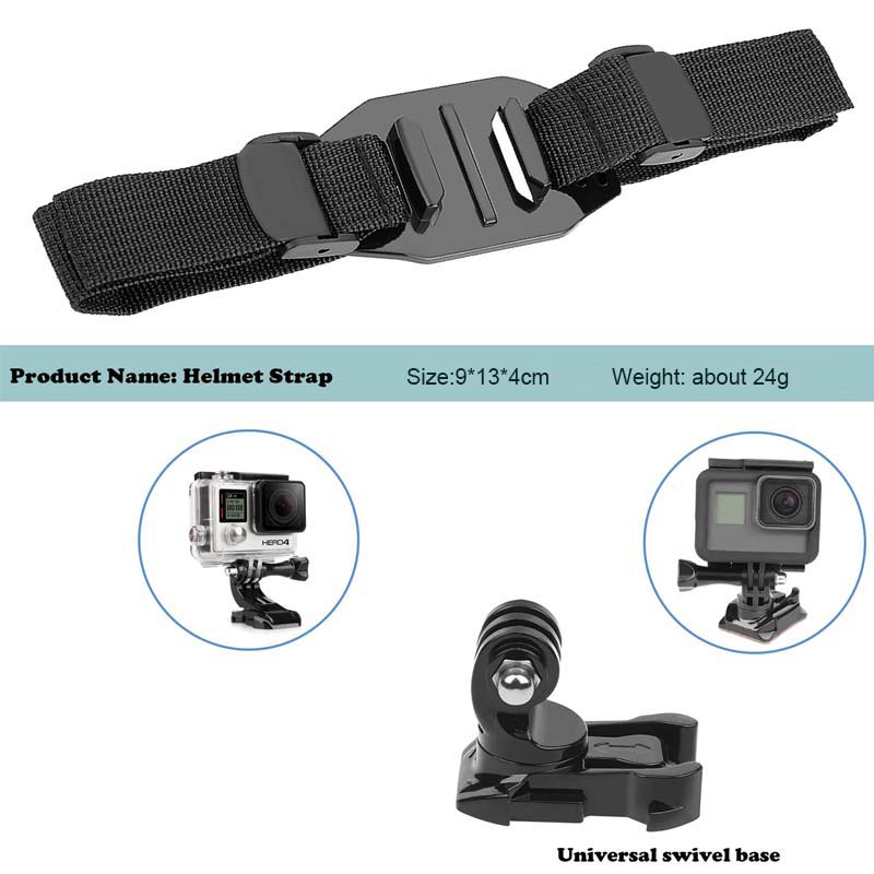 حزام قابل للتعديل لتثبيت خوذة  - مراجعة Runcam Camera وسعره