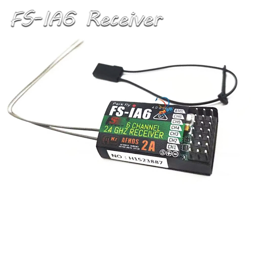 نظام راديو FS-i6 6CH 2.4GHz AF - مراجعة Radio Transmitter 2.4Ghz وسعره