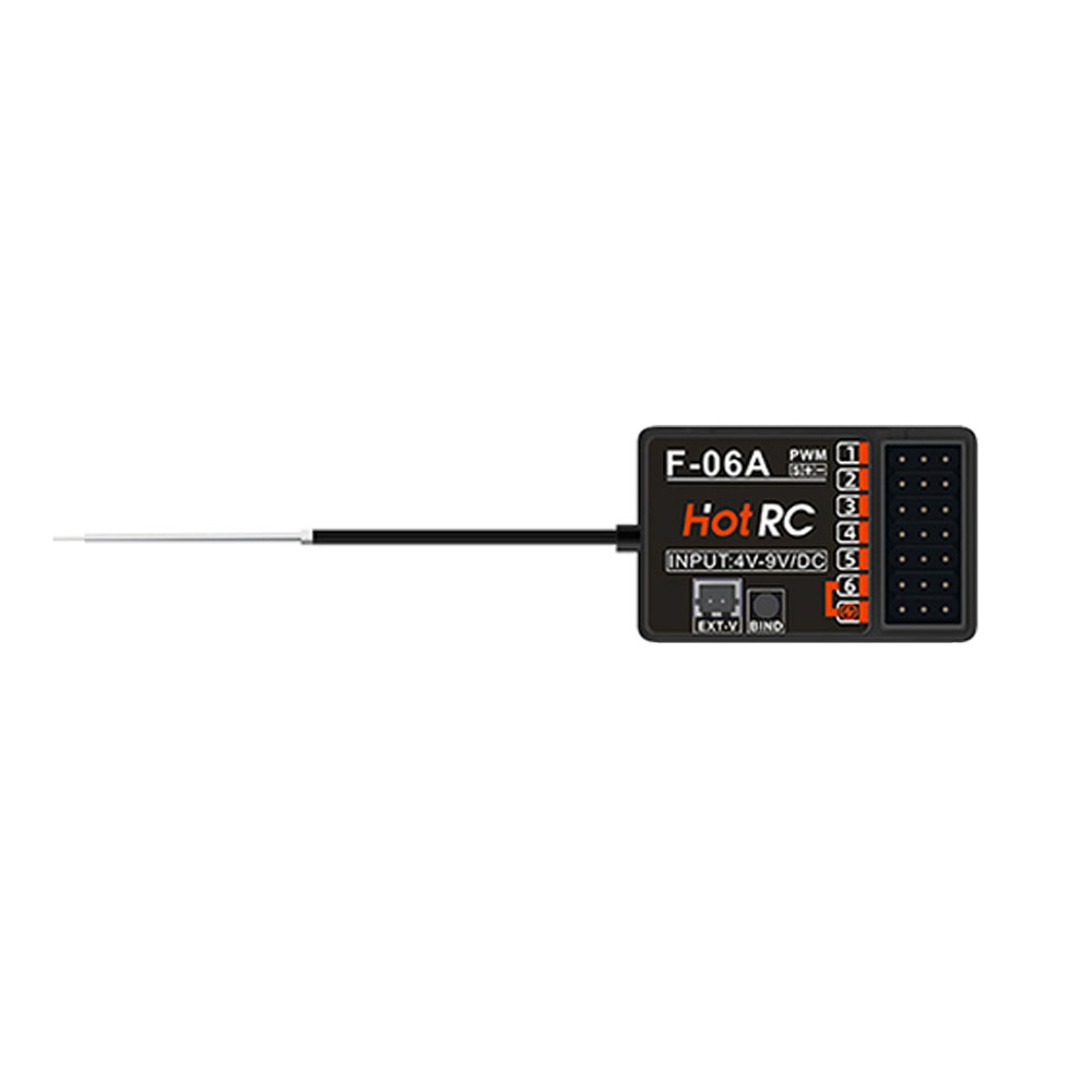 نظام راديو قارب HOTRC DS-600 2 - مراجعة Radio Transmitter 2.4Ghz وسعره