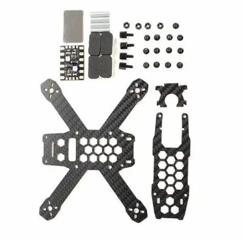 إطار طائرة كوينج كونج إل دارك  - مراجعة Carbon Fiber Drone Frame وسعره