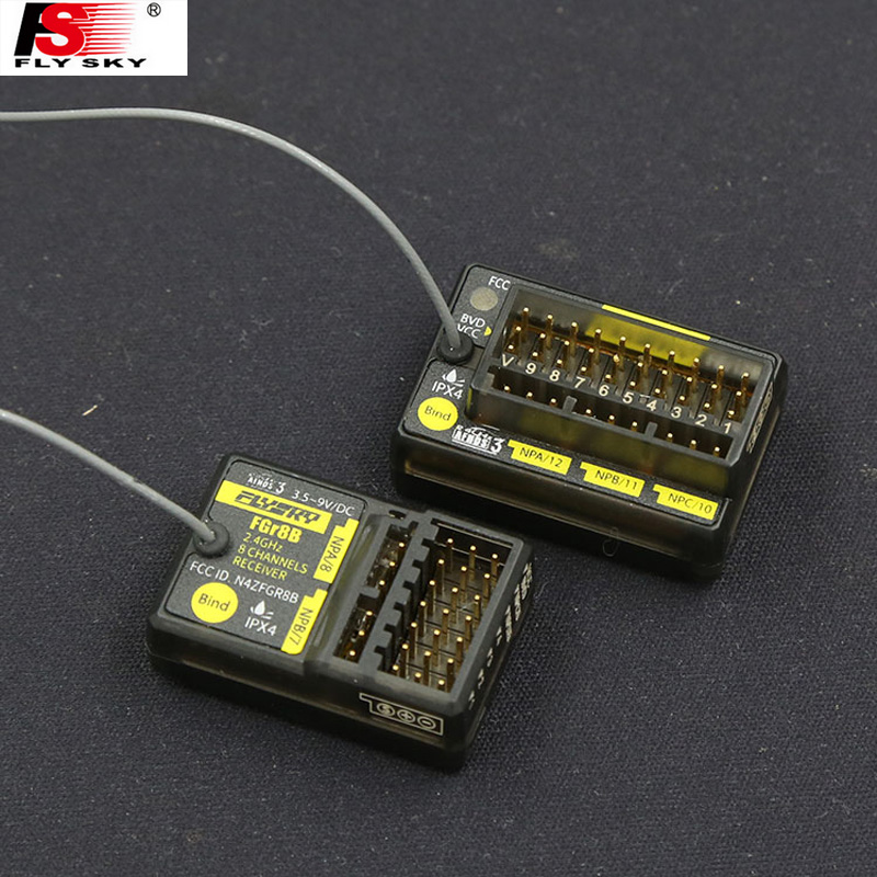 جهاز استقبال Flysky FGr4B FGr8 - مراجعة Radio Transmitter 2.4Ghz وسعره